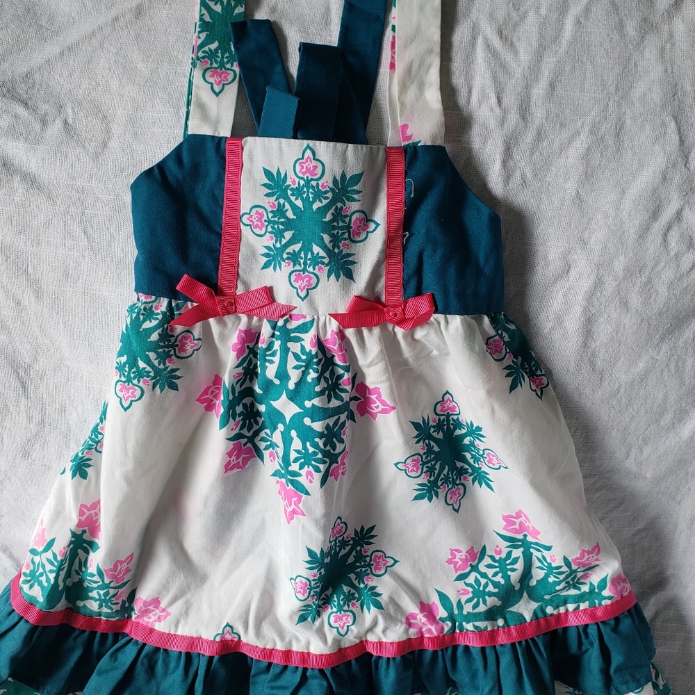 3T Little Girl Muumuu aloha wear Vintage hawaiian